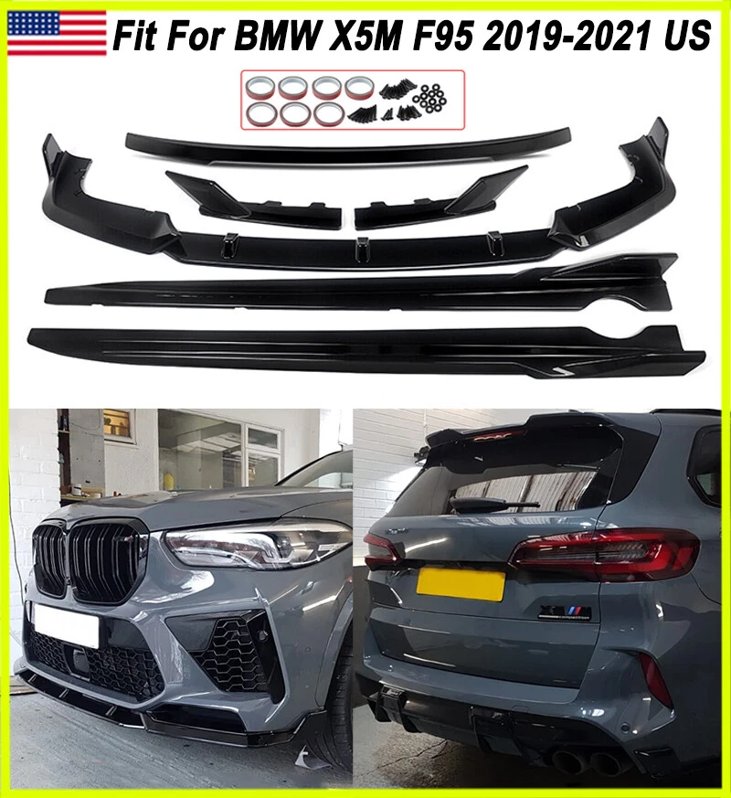 For BMW F95 X5M M Sport 2019-2022 M Performance AERO Body Kits Set Glossy Black Foto 1 de 4