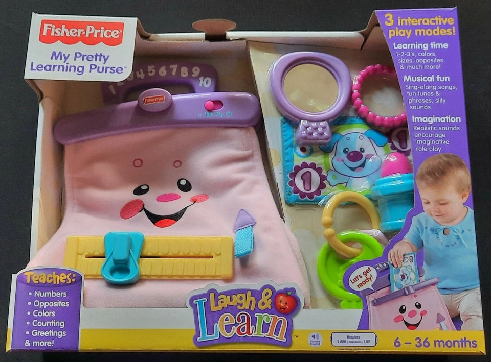 Fisher Laugh & Learn My Pretty Learning Purse 6 to 36 Months