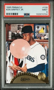 1995 Pinnacle Ken Griffey JR. #128 PSA 9 - Picture 1 of 2