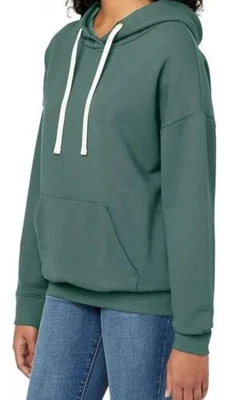 Sudadera con capucha suéter súper suave verde Buffalo para mujer David Bitton Foto 1 de 4