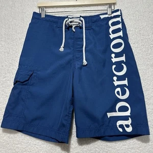 Abercrombie Kids Blue Board Shorts Lined Mesh Size XL - Picture 1 of 12