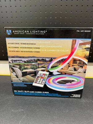 American Lighting, Color Changing Neon LED Flex Light Lighting Effects + Remote - Image 1 of 4