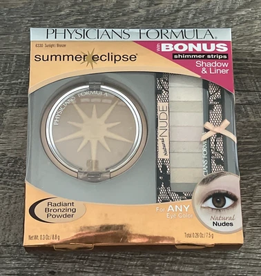 Physicians Formula Summer Eclipse Bronzer Shimmer Strips Eye Shadow & Liner 6330 - Image 1 of 4