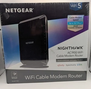 NETGEAR Nighthawk AC1900 4 Wireless-Wi-Fi 802.11ac Router - C7000-100NAS New - Bild 1 von 2