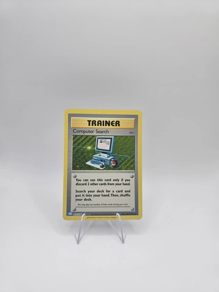 Computer Search (CLB) 020/034 Trading Card Game Classic Holo - Image 1 of 1