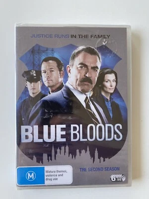 Blue Bloods Season 2 (6 Disc DVD) Region 4 TV Series Brand New & Sealed - Image 1 of 2