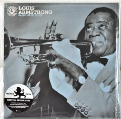 BLACK LION-ORG MUSIC ORGM2067 USA REISSUE LOUIS ARMSTRONG Basin St Blues 180g SS - Image 1 of 2