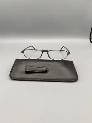 Gafas de lectura DR. DEAN EDELL +1,50 pistola de metal con marcos de estuche solamente Foto 1 de 4