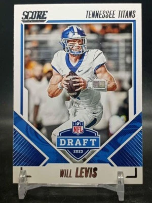 Will Levis 2023 Panini Score Rookie Draft Tennessee Titans - Image 1 of 2