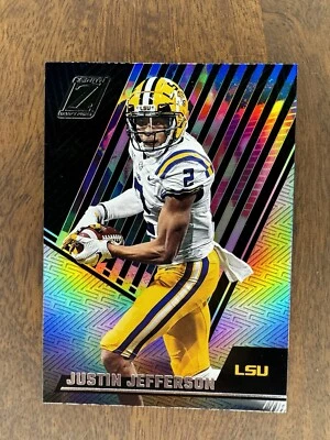 2023 Panini Chronicles Draft Picks - Zenith #19 Justin Jefferson - Image 1 of 2