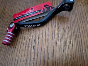 Tusk Folding Shift Lever Red Engine Gear Shift Shifter Lever Pedal CR250R CR 500
