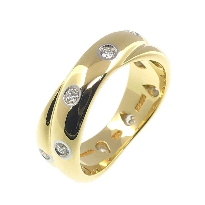Tiffany & Co. Diamond Yellow Gold Fine Rings Size 7 for sale | eBay