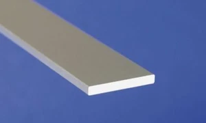 Aluminium Flat Bar anodised section, profile strip rod 1 m, Various Sizes - Picture 1 of 7