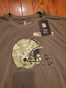 Ultra Rare AUTHENTIC Nike 2021 Cleveland Browns Salute to Service LS XL NWT - Picture 1 of 8