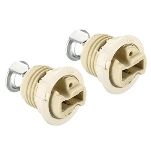 2pcs G9 Light Base Socket Ceramic Lamp Bulb Holder Connector - Picture 1 of 5