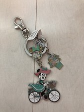 EPCOT 2020 Flower And Garden Minnie Mouse Keyring NEW