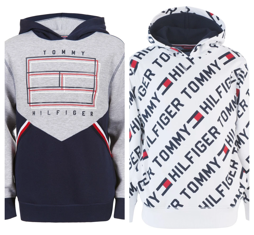 $44 NEW NWT TOMMY HILFIGER TODDLER BOYS PULLOVER HOODIE SWEATSHIRT SZ SIZE 2T 3T - Image 1 of 1