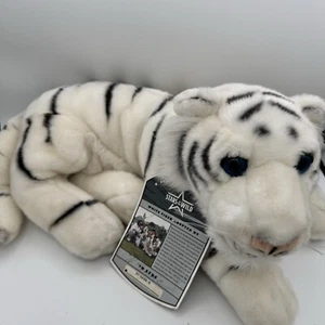 VTG N SYNC SIBERIAN WHITE TIGER PLUSH LEOSCO Stars in the Wild Collection Signed - Picture 1 of 8