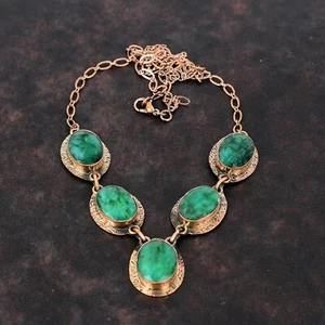 "Collar de cobre a la venta del día de la mujer amigo regalo collar ajustable 18,0" - Imagen 1 de 6