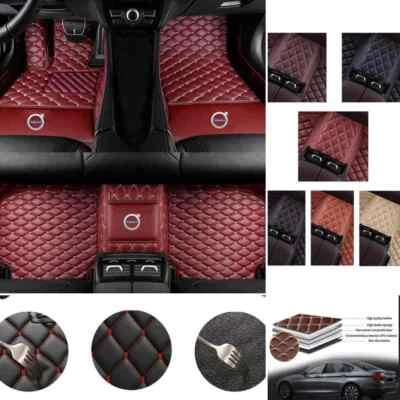 For Volvo S40 s60 s70 s80 s90 Car Floor Mats Carpets Custom All Weather Rugs Foto 1 de 4