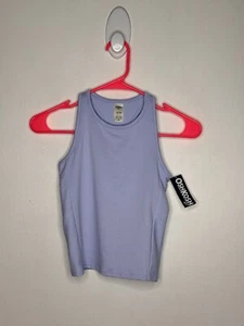 Oshkosh Active Tank Girls Size 10 Periwinkle Shelf Bra Blue Racer Back - Picture 1 of 4
