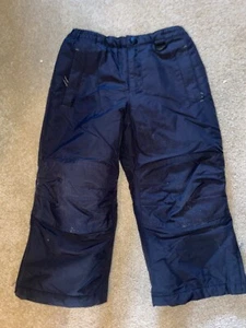 Lands End Kids, Snow Pants Youth Size 5 small Black - Picture 1 of 4