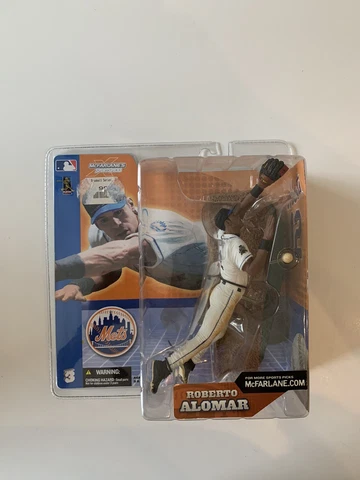 McFARLANE SPORTSPICKS MLB SERIES 3 ROBERTO ALOMAR NEW YORK METS 2B CHASE FIG HOF Cover