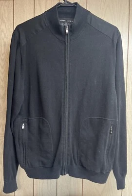 Cutter & Buck Men's Black Full-Zip Jacket M 100% Cotton Made in China - Image 1 of 4