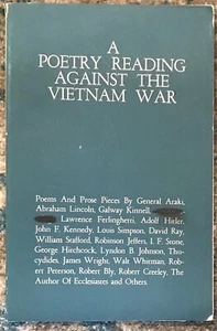 "A POETRY READING AGAINST THE VIETNAM WAR" 1966 1ST PB VG EXPURGATED! - Picture 1 of 1