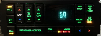 Climatizador digital Buick Regal Century 1997 2005 10435588 actualización LED Foto 1 de 4