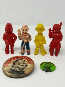 Vintage Howdy Doody toy and button lot Kagran Corp. Tee Vee toys - Picture 1 of 8