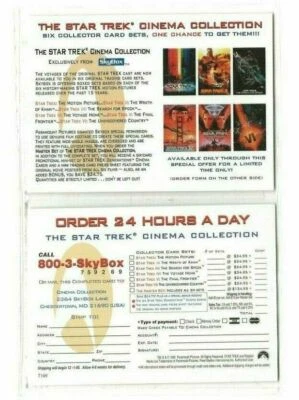 Star Trek  T195 ORDER CARD (EXPIRED) - Image 1 of 2