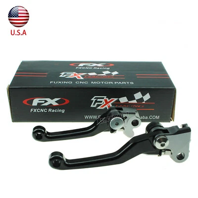 For Honda CRF150F 2003-2020 CRF250F 2019-2023 CNC Dirt Bike Brake Clutch Levers - Imagem 1 de 4