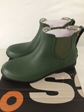 Open Box Bogs Amanda Plush II Chelsea Women's Rain Boots, Green Ash, W9