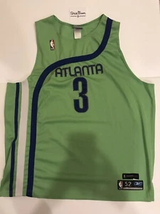 Champion NBA Atlanta Hawks Shareef Abdur Rahim Authentic Reebok Jersey Size 52 - Picture 1 of 2
