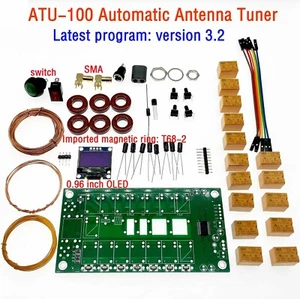 Malahit ATU-100 DIY Kits 1.8-50MHz Automatic Antenna Tuner 0.96OLED 3.2version - Picture 1 of 5