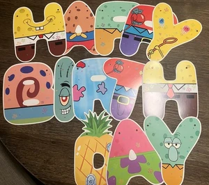 SpongeBob SquarePants Birthday Party Decorations- Birthday Banner, 30ct Napkins - Picture 1 of 2