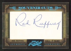 2005 Playoff Prime Cuts Red Ruffing Auto Souvenir Cuts #/26 #SC-53 Card - Picture 1 of 2