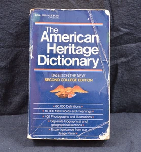 American Heritage Dictionary by American Heritage Publishing Staff (1987,... - Bild 1 von 3