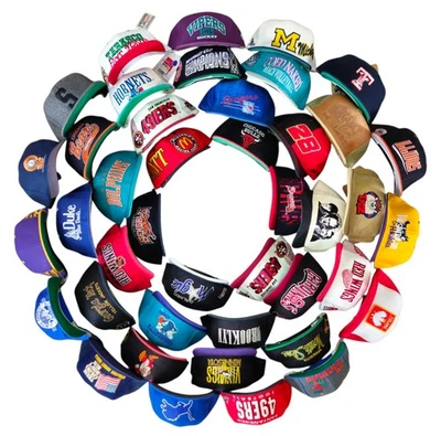 Lote de 42 sombreros snapback vintage especialidades deportivas Starter Apex Etc Foto 1 de 4