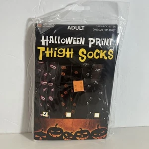 Halloween Accessories Vampire T High Socks - Picture 1 of 4