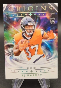 2025 Panini Origins #141 - RJ Harvey - Broncos RC - Picture 1 of 2