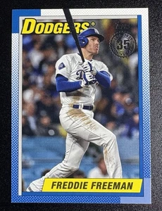 2025 TOPPS SERIES 2 FREEDIE FREEMAN 1990 TOPPS BASEBALL DODGERS MNM - Picture 1 of 1