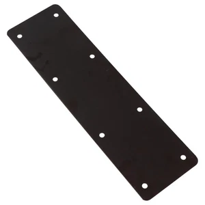 Placa de soporte recta interna grande para dormir 100 mm x 350 mm con recubrimiento en polvo - Imagen 1 de 48