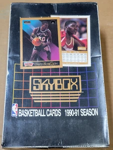 1990-91 SkyBox Series 1 Basketball Factory Sealed 36 Pack Box Kemp Hardaway RC's - Picture 1 of 6