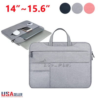 14"/15.6" Laptop Case Bag Sleeve with Handle for Macbook Air Pro Lenovo Dell New - Image 1 of 4