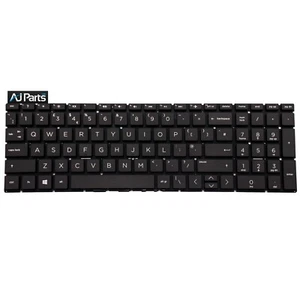 New Replacement For HP 250 255 G7 Black Laptop Notebook UK Layout Keyboard - Picture 1 of 4