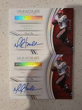 2016 Immaculate Collegiate #92 Marshall Faulk Platinum & Gold (One Of One)