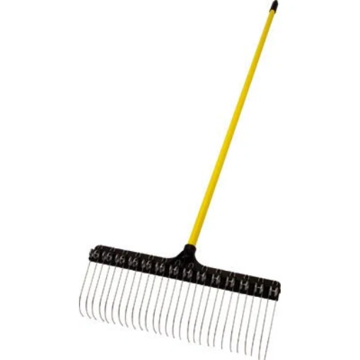 TRG Inc The Groundskeeper II Rake - Yellow (GK102R)