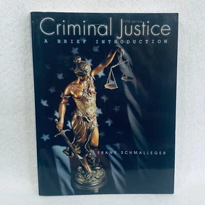 Criminal Justice: Brief Introduction 5th Edition Textbook Frank Schmalleger PB - Imagen 1 de 11